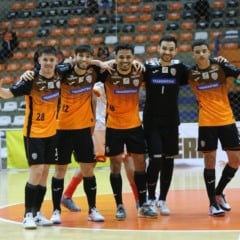 Barbosinha (2x), Juninho, Marcolla e Kayke foram os autores dos gols da partida. (Foto: Reprodução)