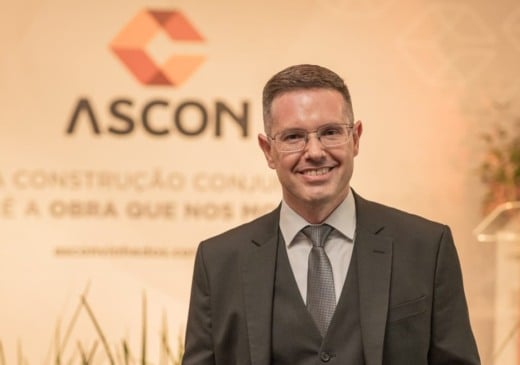 Alan Scomazzon é o presidente da Ascon Vinhedos. | Foto: Divulgação Alan Scomazzon é o presidente da Ascon Vinhedos. | Foto: Divulgação