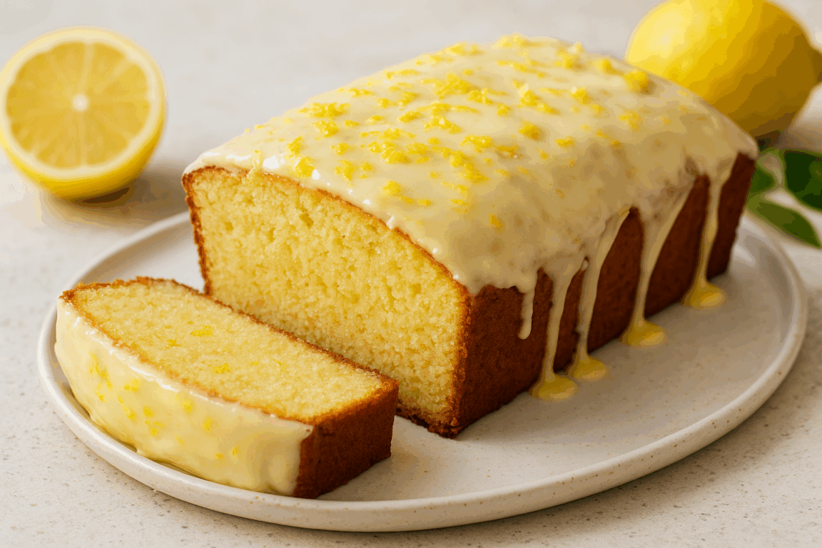 Cozinha Viva: Bolo de limão com cobertura de glacê de limão