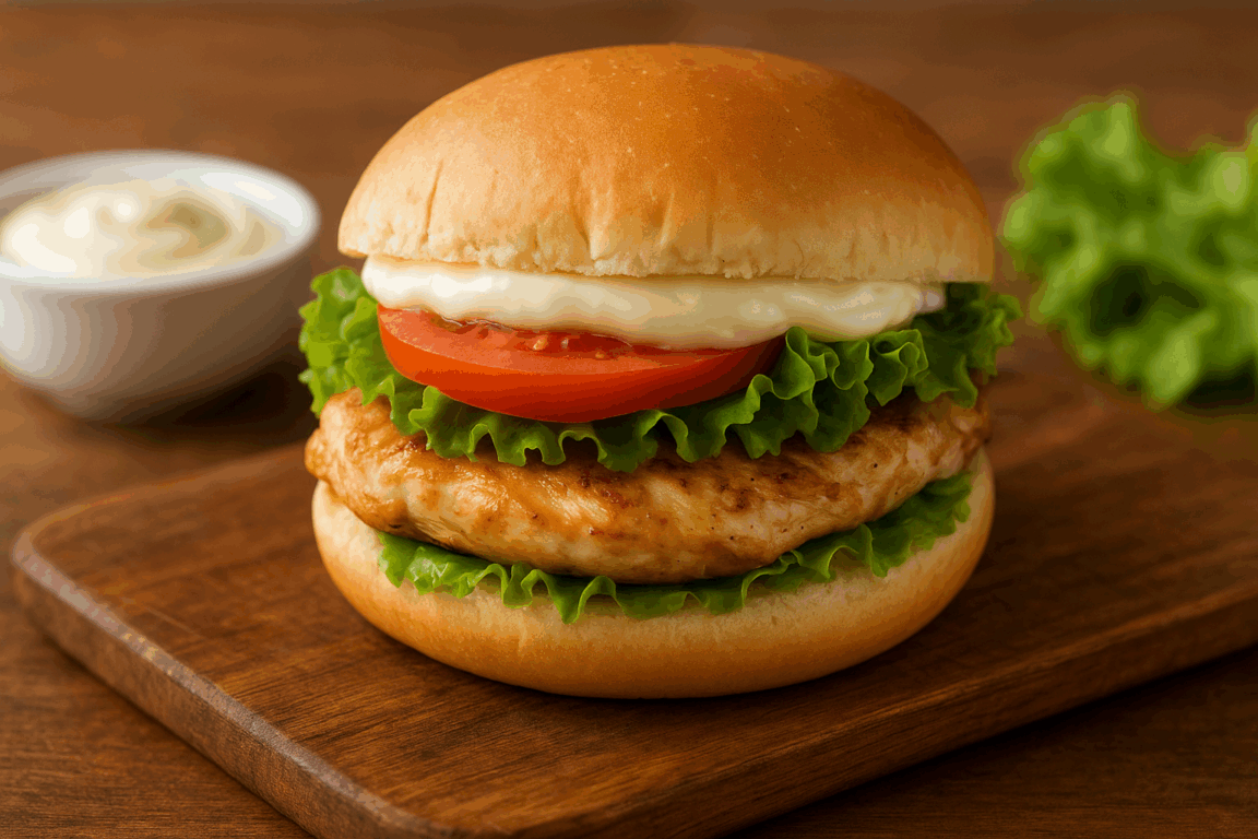 Cozinha Viva: Sanduíche de frango