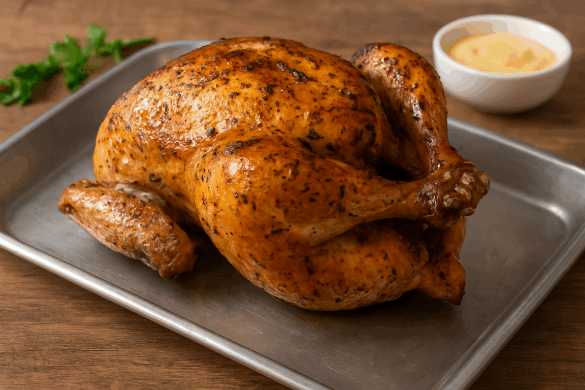 Cozinha Viva: Frango assado