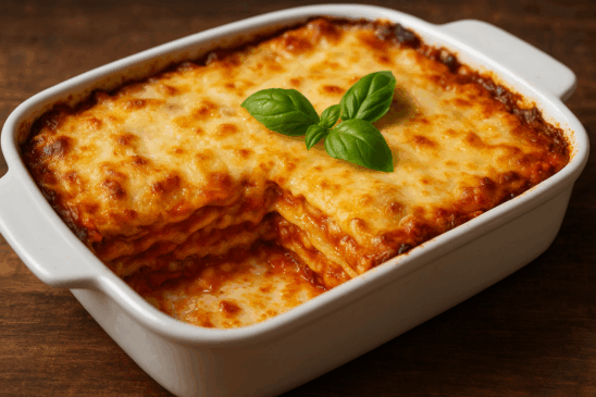 Cozinha Viva: Lasanha quatro queijos