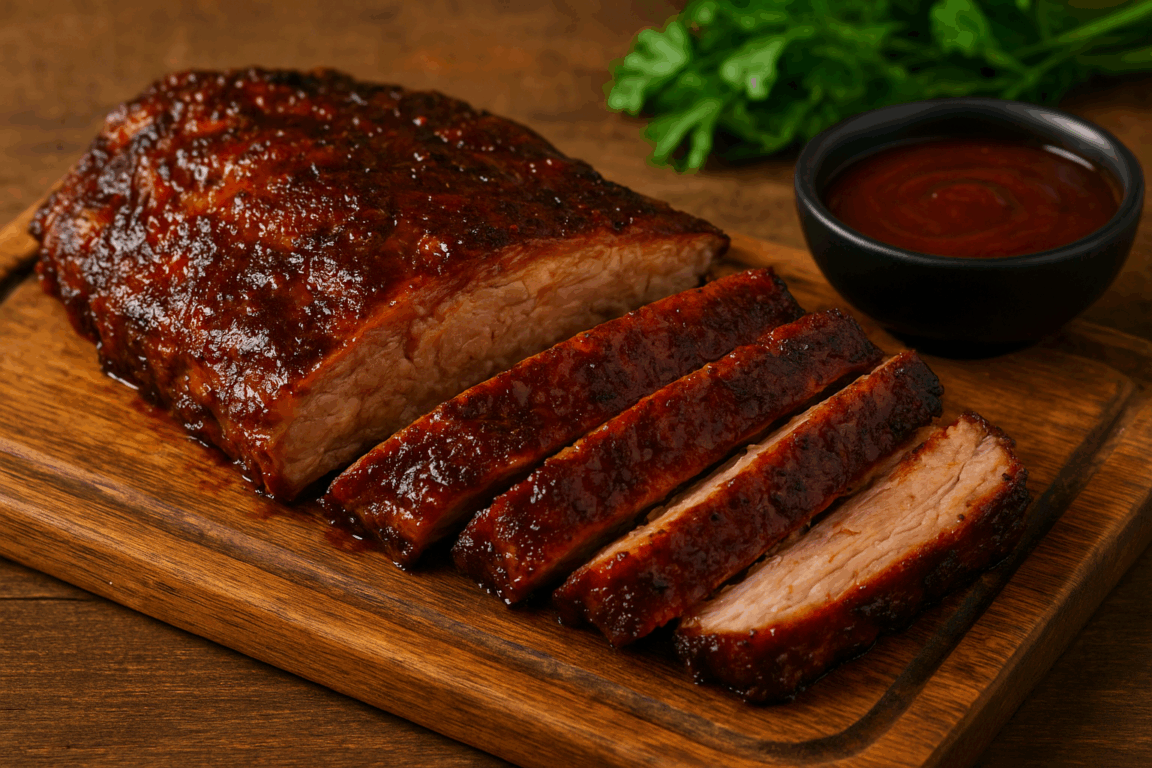 Cozinha Viva: Costela desossada com molho barbecue