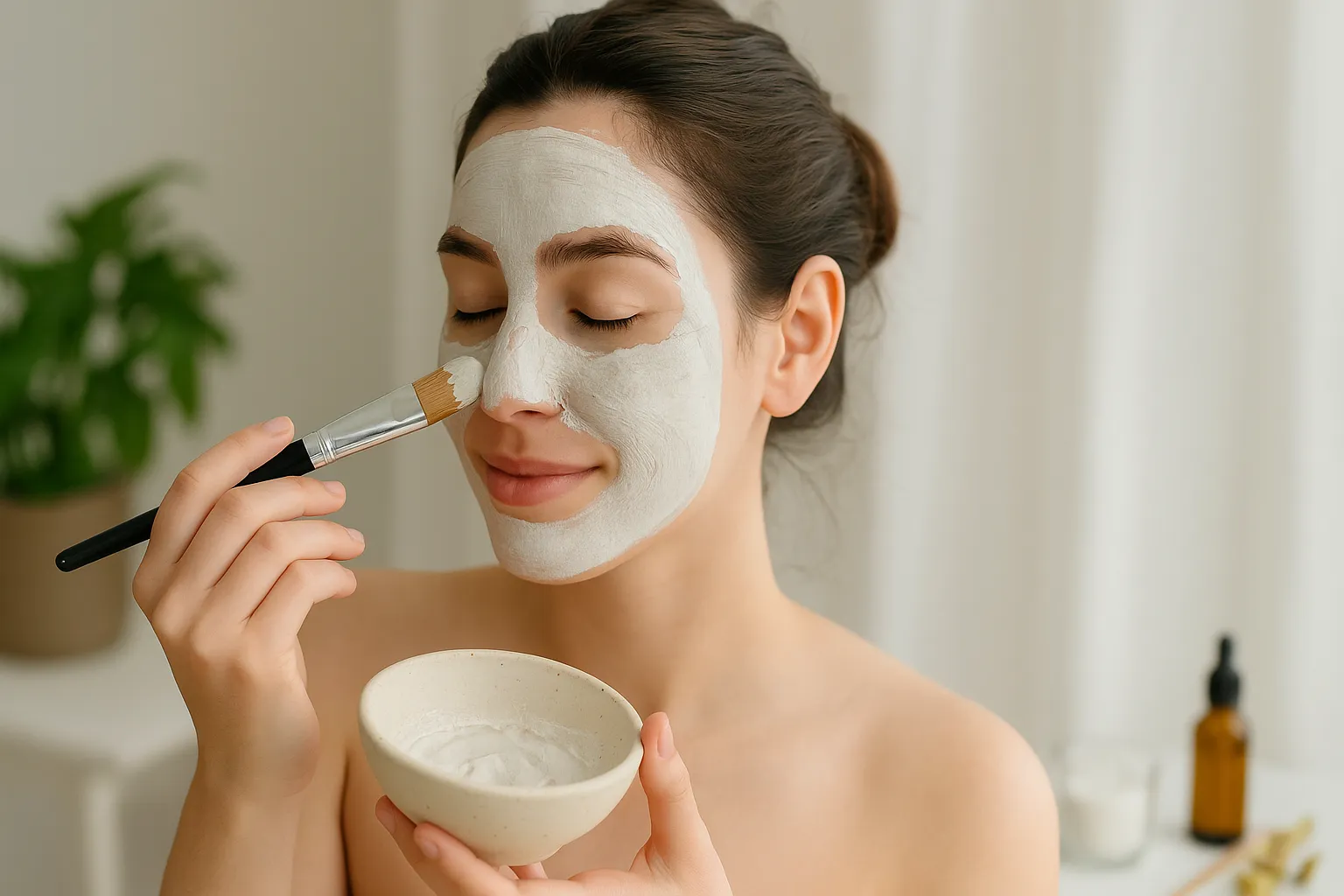 Como fazer máscara de argila branca a favorita de quem sofre com oleosidade no nariz