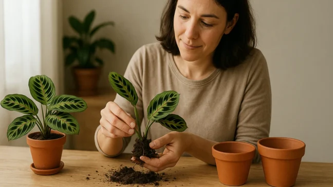 Como fazer mudas de maranta-bigode-de-gato em casa do jeito fácil e sem errar