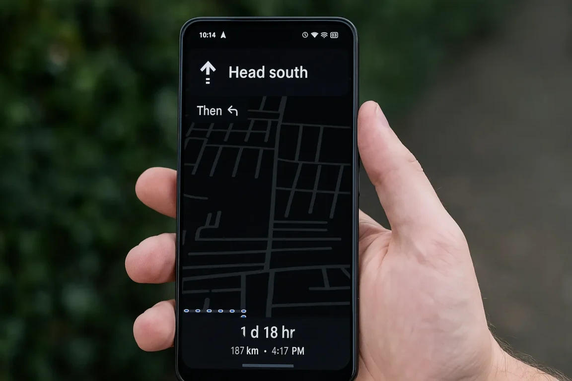 Google Maps testa modo de economia de energia para otimizar desempenho e reduzir consumo