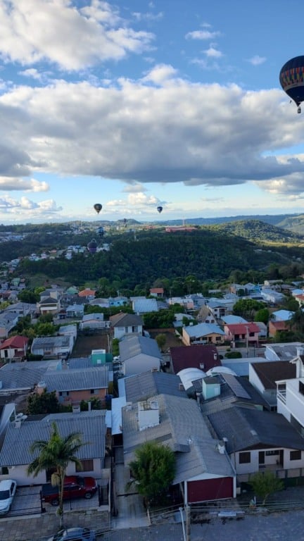 Festival de balonismo colore o céu de Bento Gonçalves neste final de semana