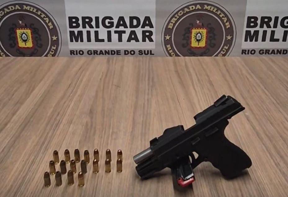 Suspeito é preso com arma e munições em Veranópolis