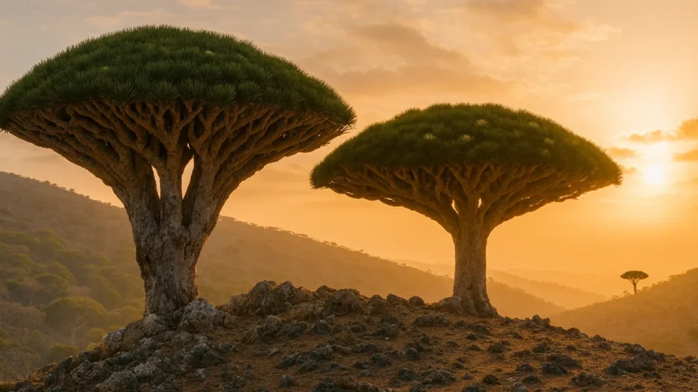 Saiba tudo sobre a árvore sangue-de-dragão, que Anitta fotografou na ilha de Socotra