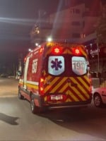 Uma equipe dos Bombeiros Voluntários foi acionada, via telefone de emergência 193, para atendimento à ocorrência. (Foto: SCAB)