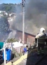 Incêndio atinge residência no Loteamento Cembranel, em Bento Gonçalves