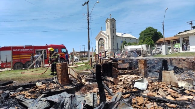 Fotos: Corpo de Bombeiros Municipal de São Francisco de Paula/Divulgação