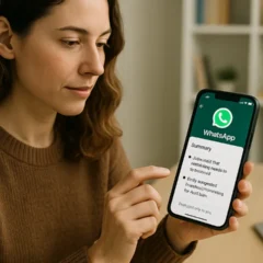 Whatsapp libera no Brasil ferramenta de IA para resumir mensagens