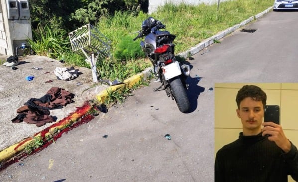Motociclista ferido em acidente no bairro Ouro Verde segue em estado grave, em Bento Gonçalves