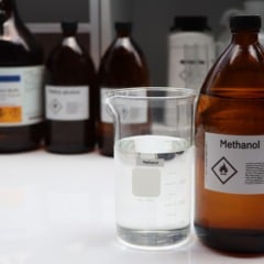 O metanol não se destina ao consumo humano — e é altamente tóxico — Foto: Adobe Stock