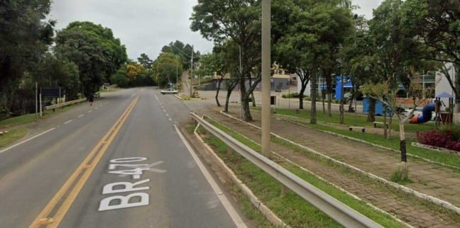 Acidente ocorreu no trevo de acesso ao Bairro Renovação