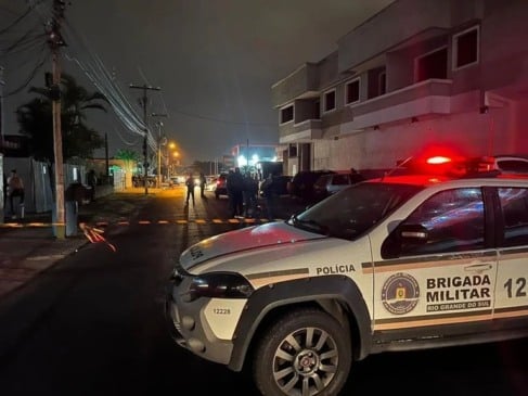 Dupla reagiu à tentativa de abordagem dos policiais; um dos indivíduos mortos possuía extensa ficha criminal. (Foto: Renato Dias / Correio do Imbé)