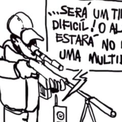 Foto: Charge de Rafael Martins da Costa.