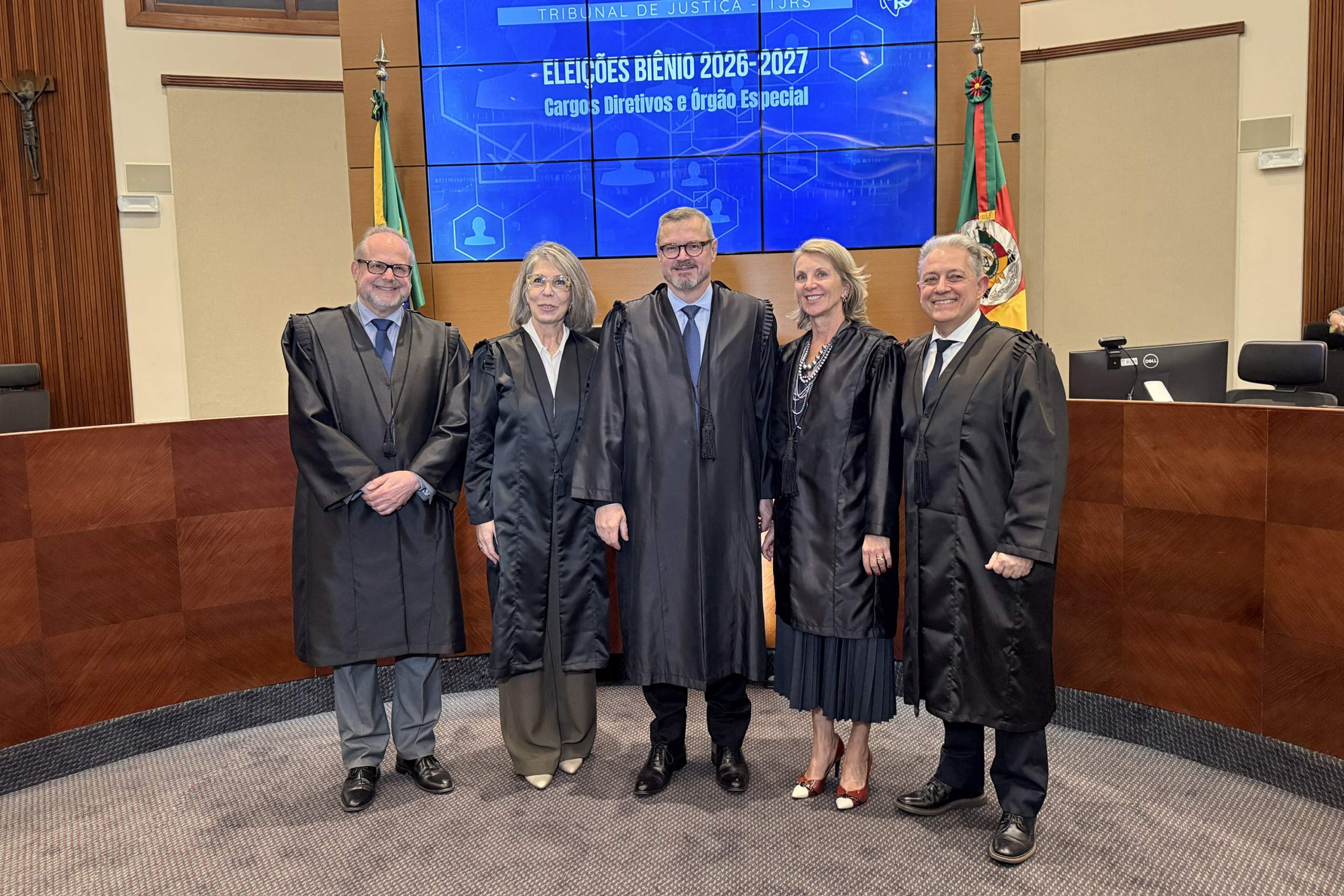 Tribunal de Justiça do RS elege Eduardo Uhlein como presidente para o biênio 2026/2027