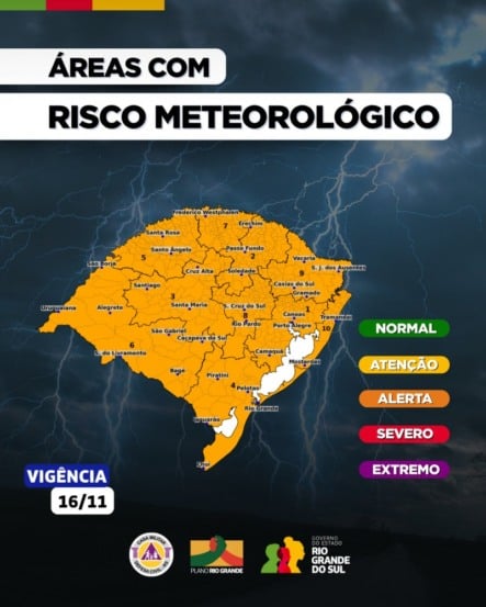 Imagem: Divulgação/Ascom Defesa Civil