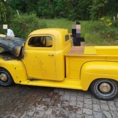 Ninguém restou ferido na ocorrência, resultando em danos materiais. (Foto: Bombeiros Militares de Bento Gonçalves)