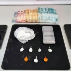 Dois homens são presos com porções de cocaína em Nova Prata