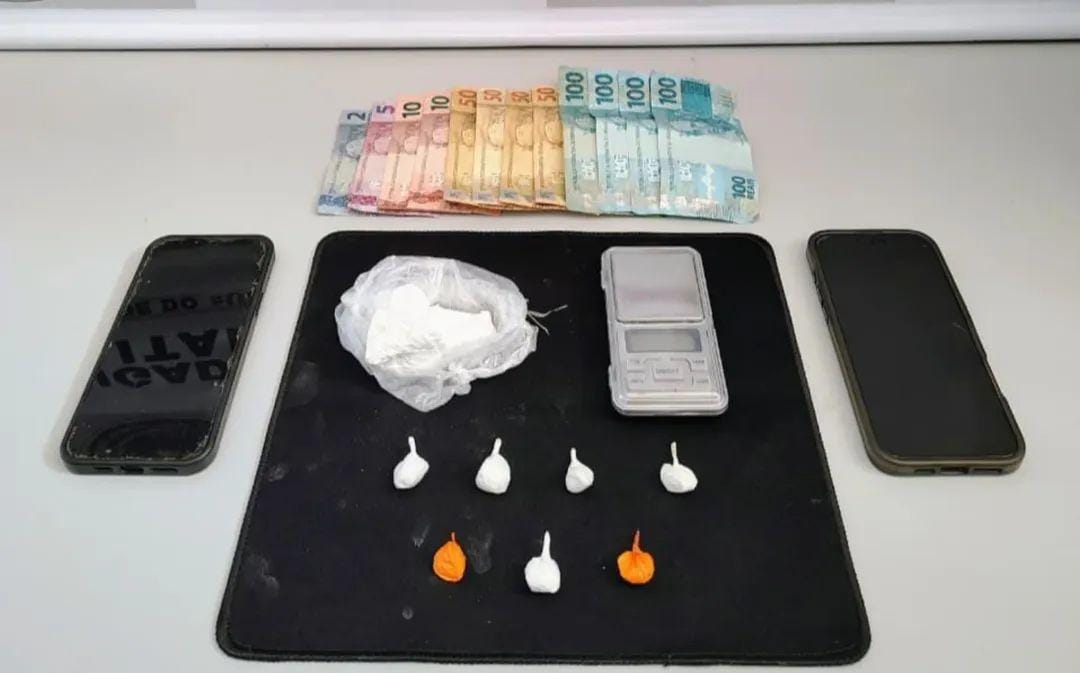 Dois homens são presos com porções de cocaína em Nova Prata