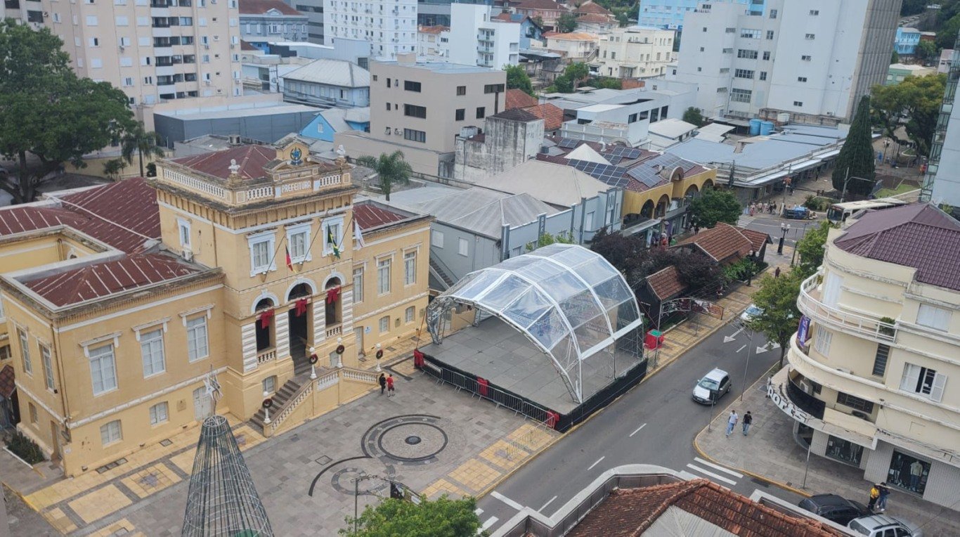 Trânsito será bloqueado na Via del Vino para programação do Natal Bento nesta sexta-feira (21)