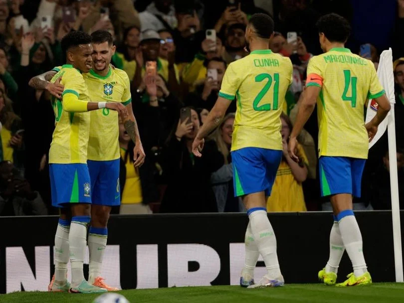 Brasil vence Senegal por 2 a 0 em amistoso em Londres Brasil vence Senegal por 2 a 0 em amistoso em Londres