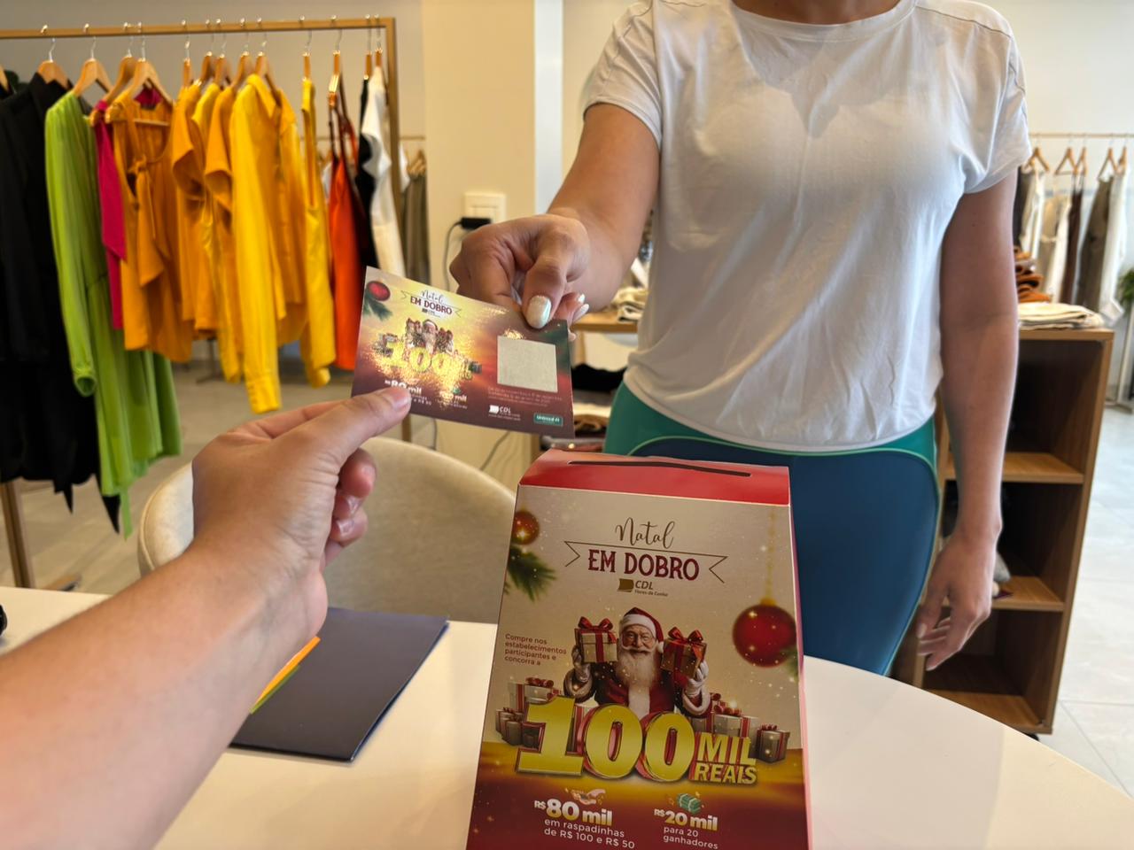 Campanha de Natal da CDL Flores da Cunha distribuirá R$ 100 mil em prêmios