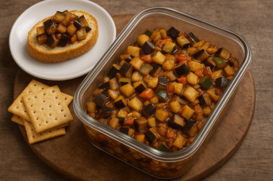 Cozinha Viva: Caponata de berinjela
