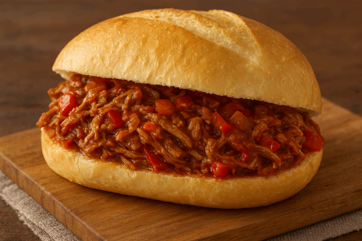 Sanduíche de carne louca: fácil, suculento e cheio de sabor para a quinta da carne no Cozinha Viva. Sanduíche de carne louca: fácil, suculento e cheio de sabor para a quinta da carne no Cozinha Viva.