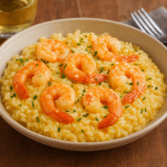 Cozinha Viva: Risoto de camarão