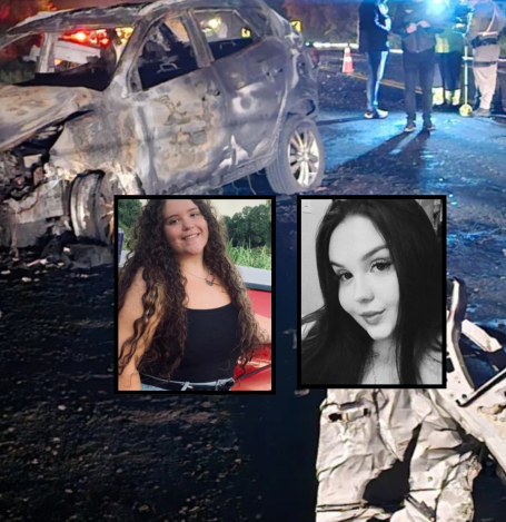 Pietra Martinelli, de 20 anos, e Deciane Martinelli, de 24 anos, moradoras de Lajeado, no Vale do Taquari. (Foto: Reprodução)