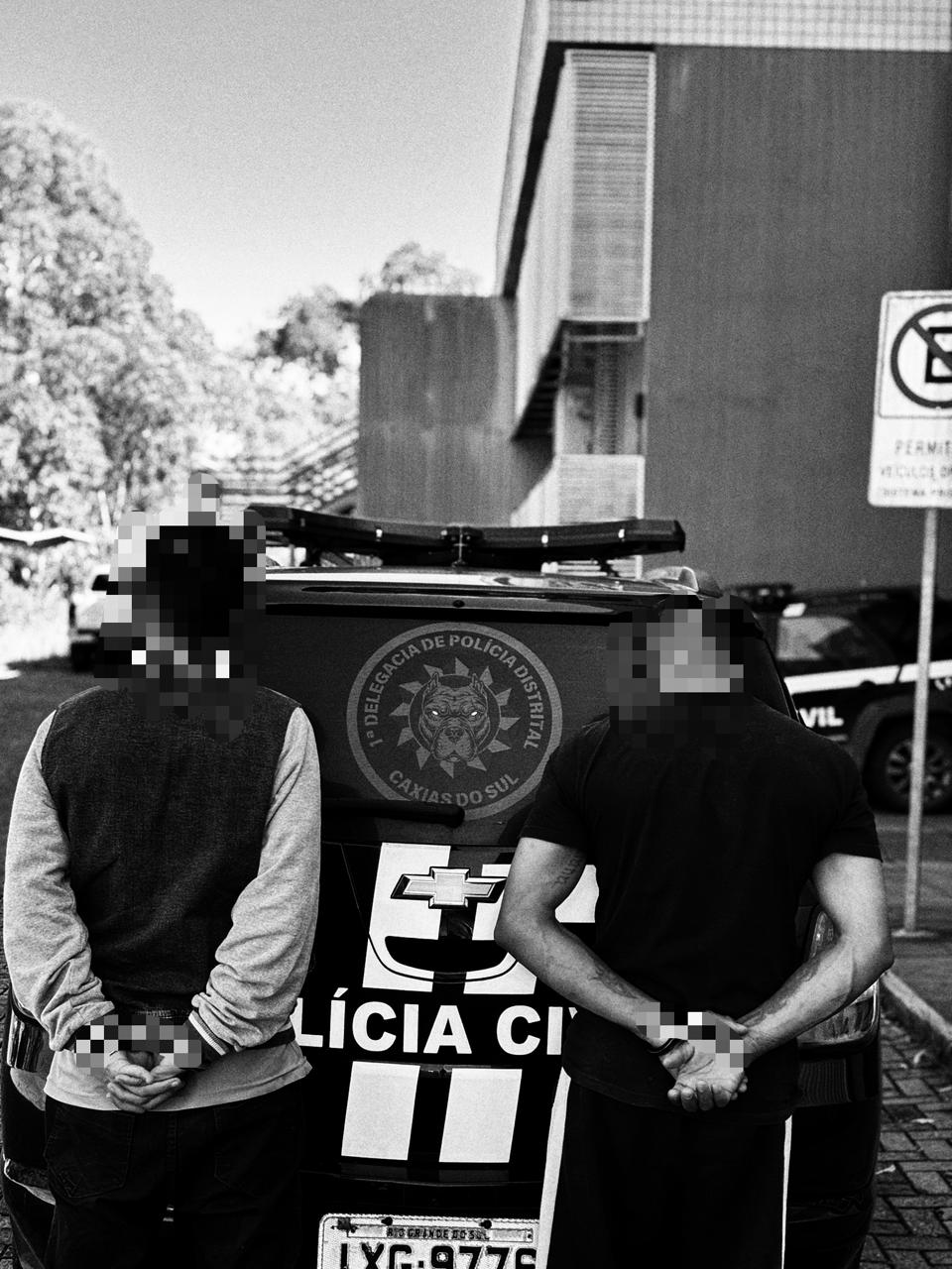 Polícia Civil captura foragidos por tráfico de drogas e homicídio em Caxias do Sul