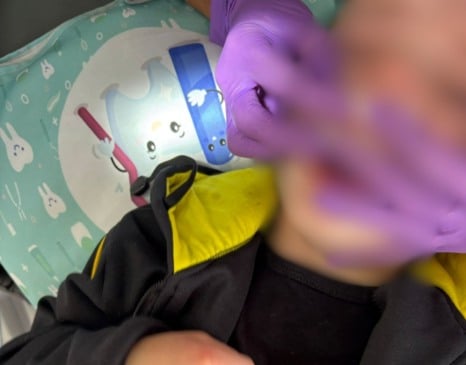 Foto: Criança agredida / Divulgação