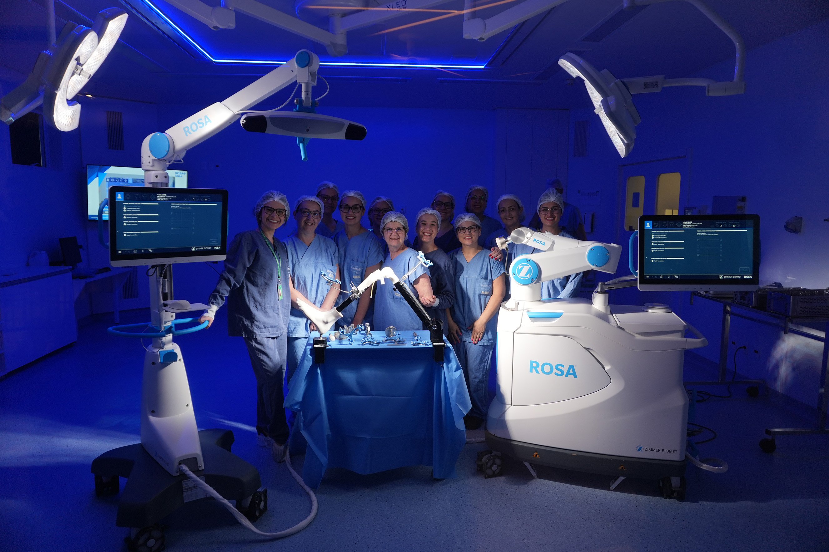 Robô Rosa chega a Caxias do Sul como primeiro da Serra dedicado a cirurgias ortopédicas