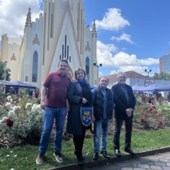 Valeter Moro, Sandro Giordani, Lisete Furlan e Dorlvalino Sonaglio