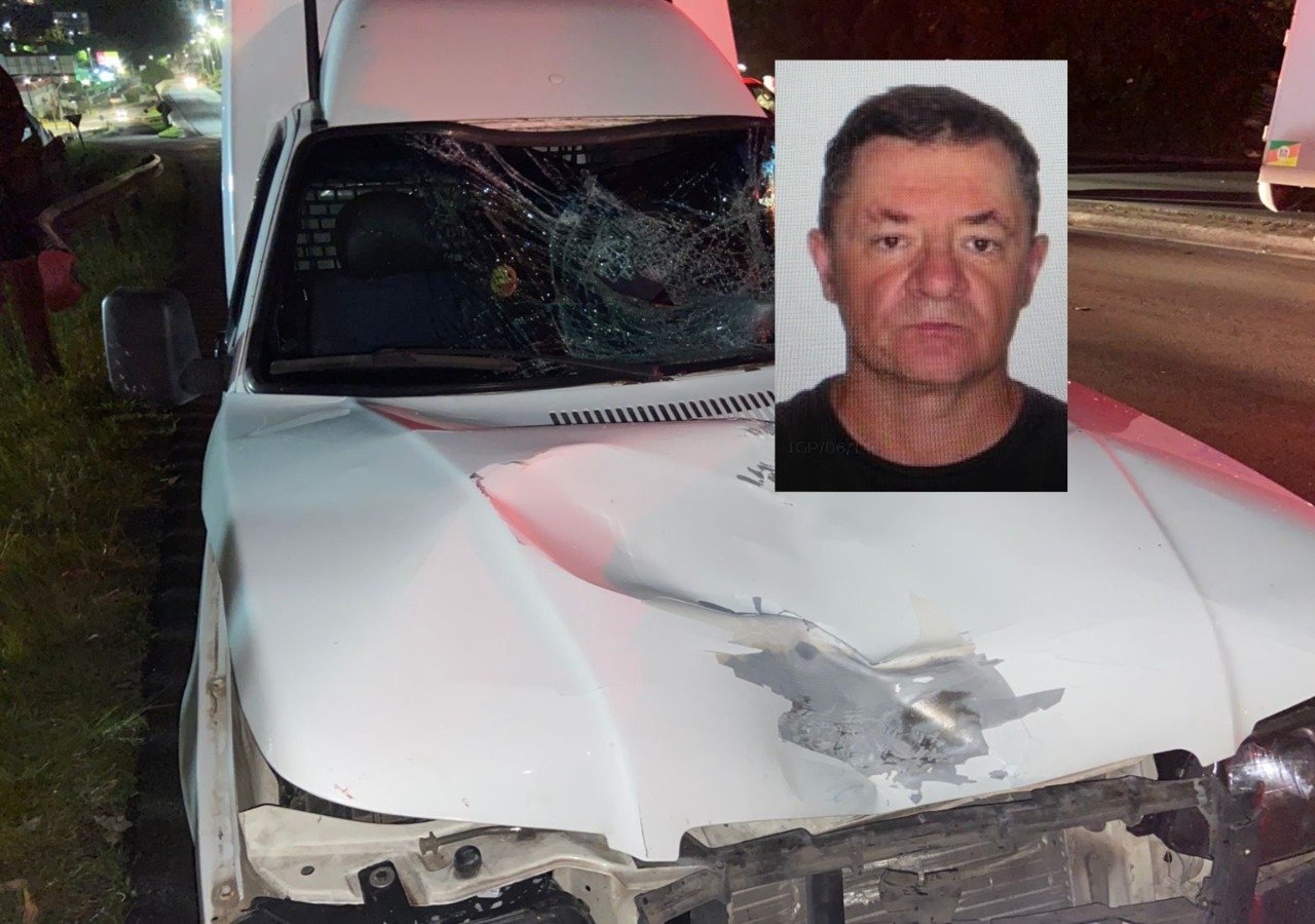 Perícia identifica homem morto atropelado na RSC-453, em Caxias do Sul