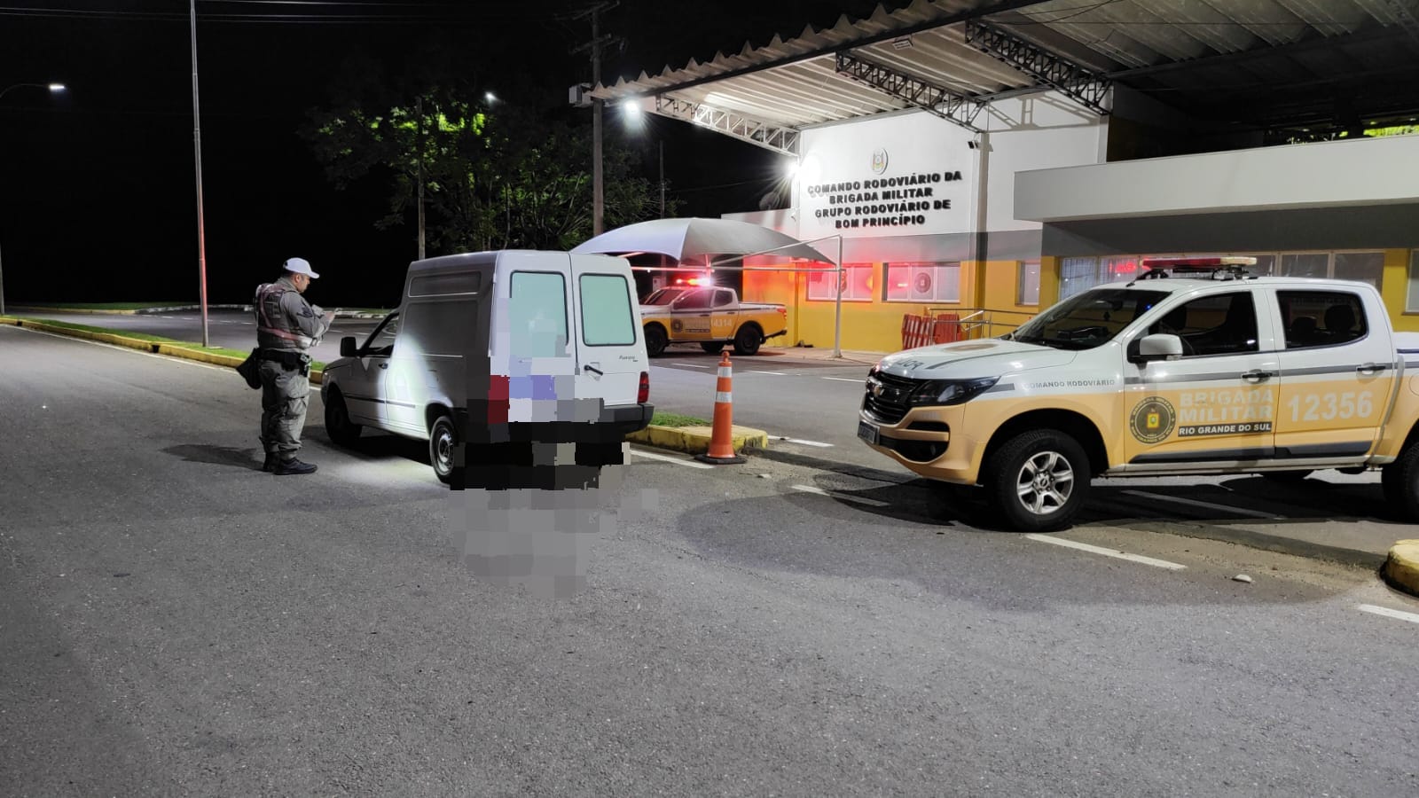 Homem é preso por tráfico de drogas com anestésico veterinário na ERS-122, em Bom Princípio