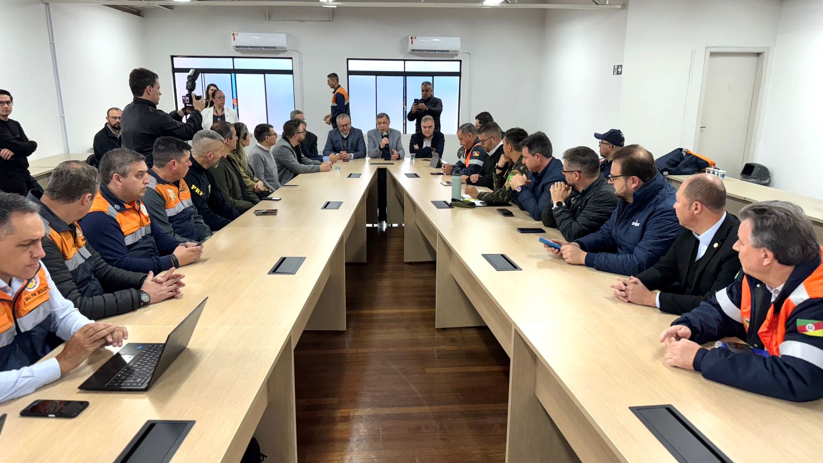 Adiló convoca gabinete de crise diante do alerta de chuvas fortes em Caxias do Sul