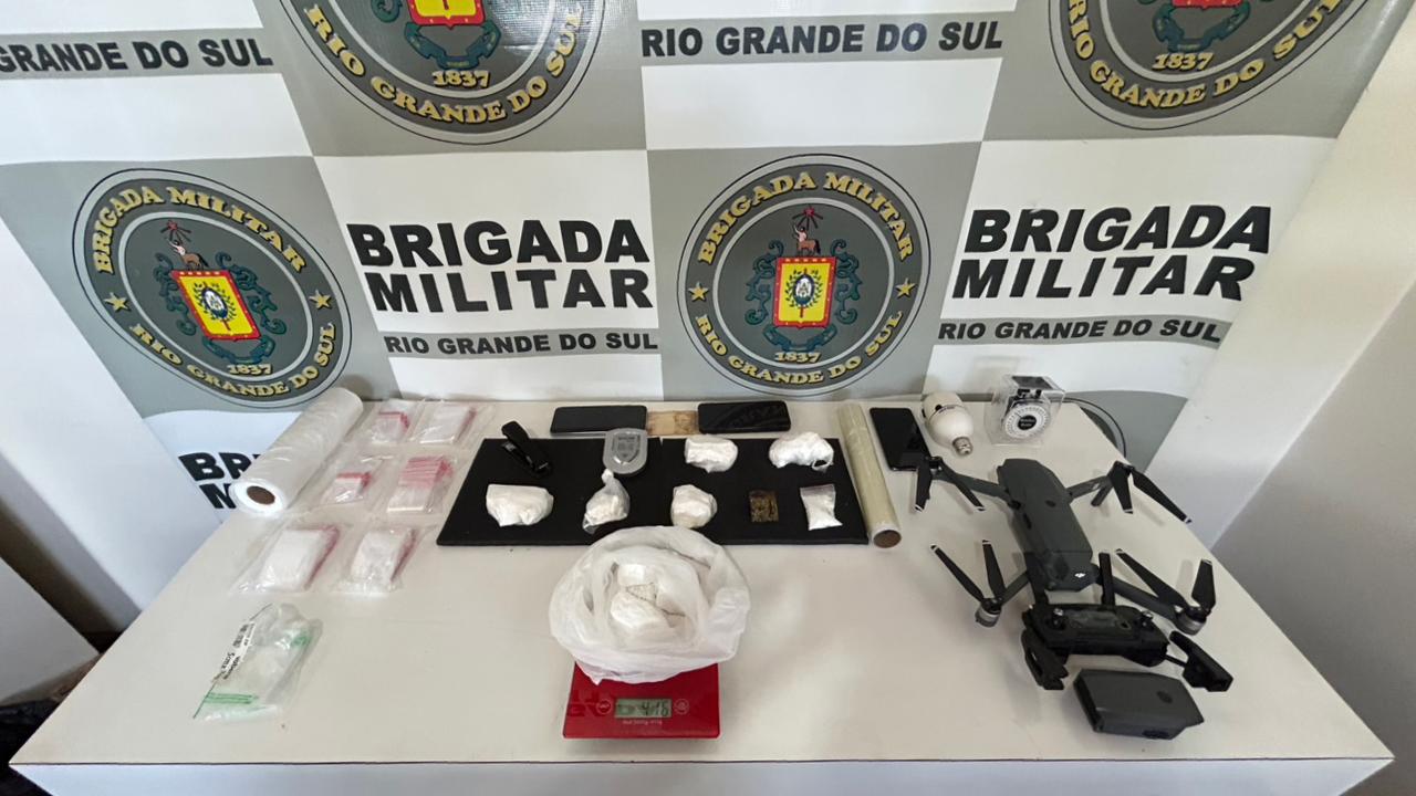 Polícia estoura núcleos do tráfico em Guaporé e apreende quase 1 kg de cocaína