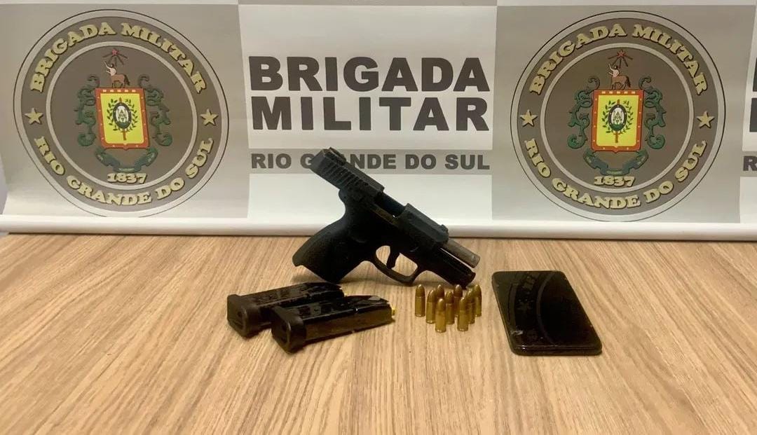 Homem é morto a tiros e suspeito é preso em flagrante em Carlos Barbosa