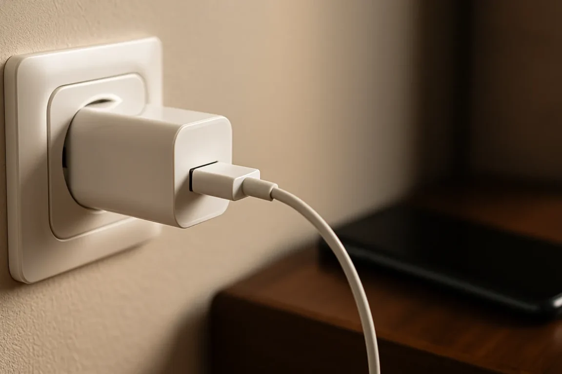 carregador na tomada carregador na tomada