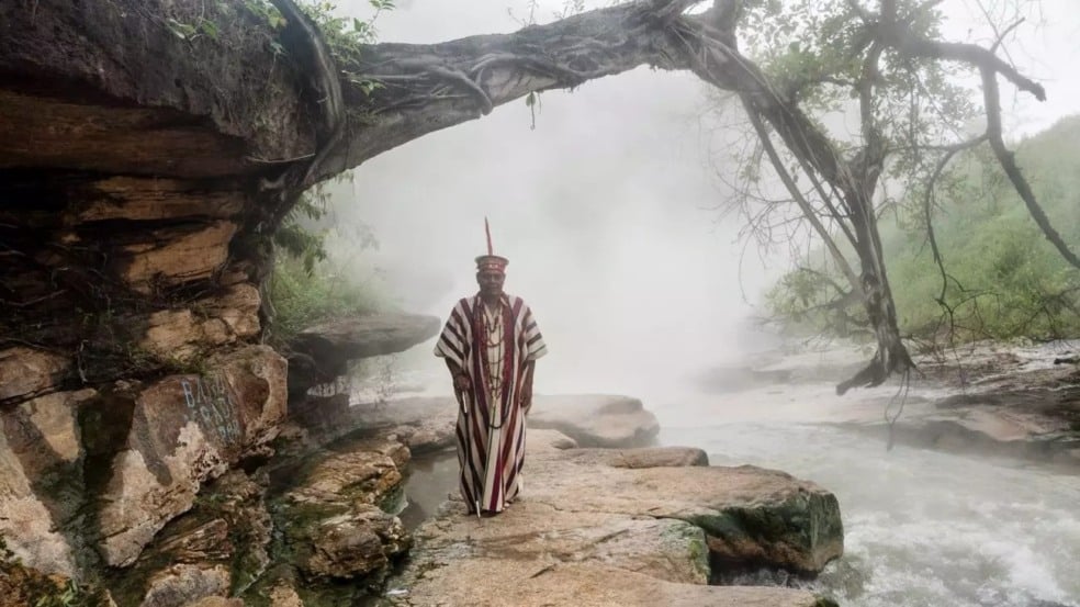 Conhecido popularmente como Rio Fervente do Amazonas, suas águas podem alcançar quase 100 ºC. (Foto: BBC/Brasil)  Conhecido popularmente como Rio Fervente do Amazonas, suas águas podem alcançar quase 100 ºC. (Foto: BBC/Brasil)