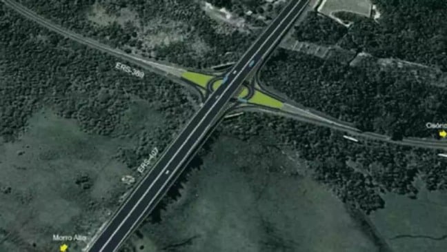 O novo viaduto terá 170 metros de extensão e está orçado em aproximadamente R$ 40 milhões. (Foto: Divulgação)