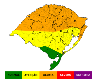 Foto: Defesa Civil/Divulgação