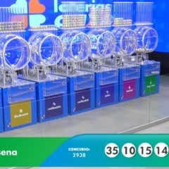 Os números sorteados foram: 10 - 14 - 15 - 35 - 44 - 56. (Foto: Divulgação)