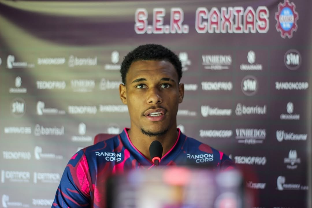 Mais um atacante se apresenta ao Caxias para a pré-temporada