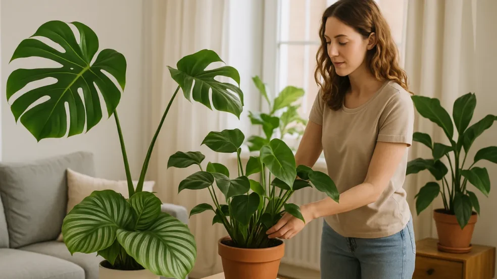 plantas de folhas grandes plantas de folhas grandes